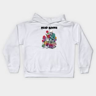 Read Books Be Kind Stay Weird Kids Hoodie